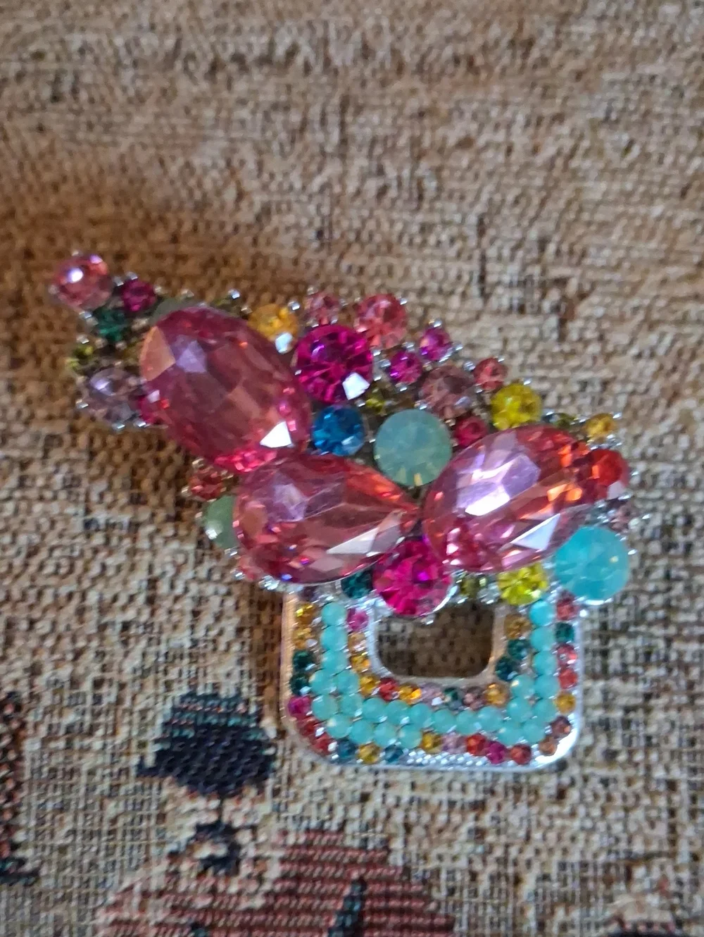 MULTICOLORED Brooch